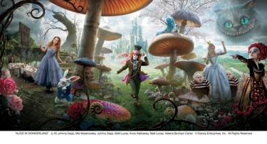 Alice In Wonderland Movie Cover of All The Characters Alice In Wonderland Movie Cover of All The Characters