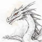 Learn how to draw a dragon, or do a dragon sketch, or a pencil drawings dragon