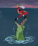 Crocodile from Peter Pan