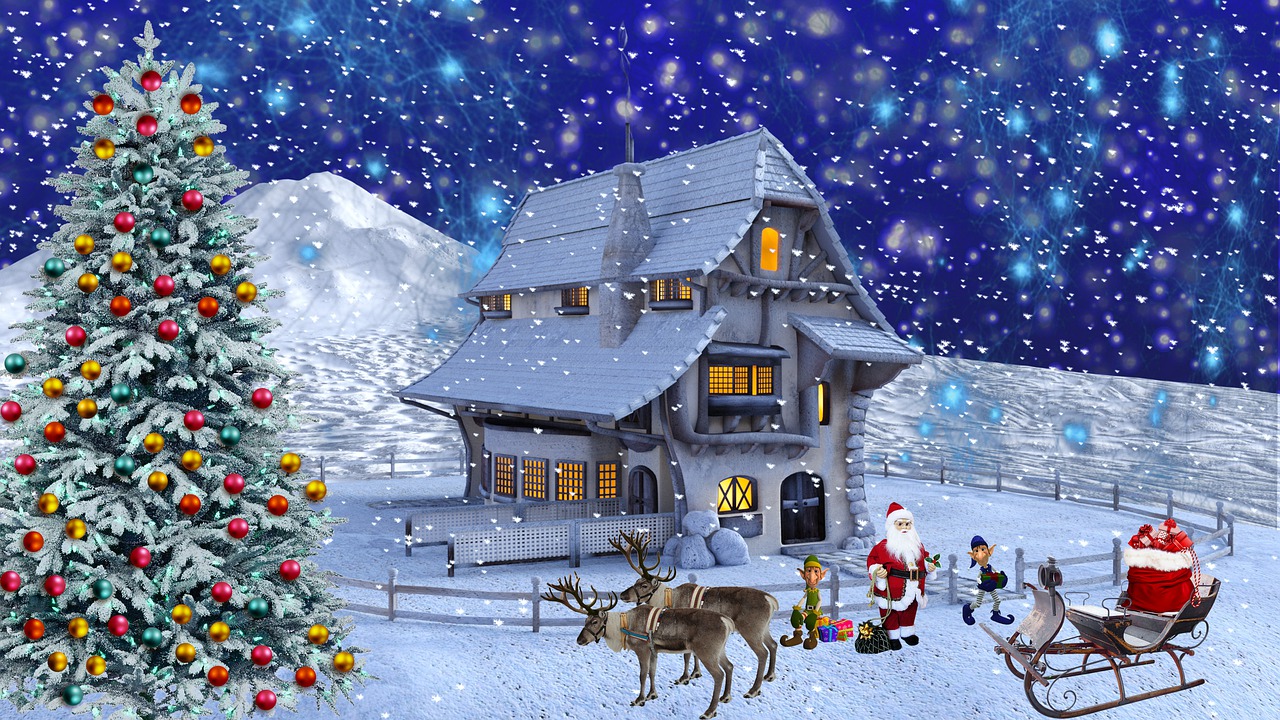 Elves in Santas Workshop