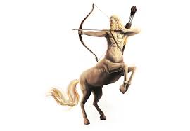 A centaur, half man, half horse