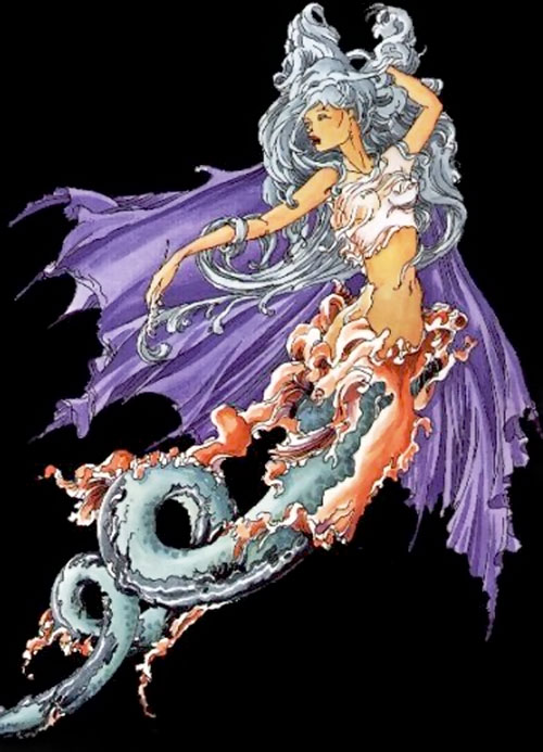 Mélusine, a water fairy