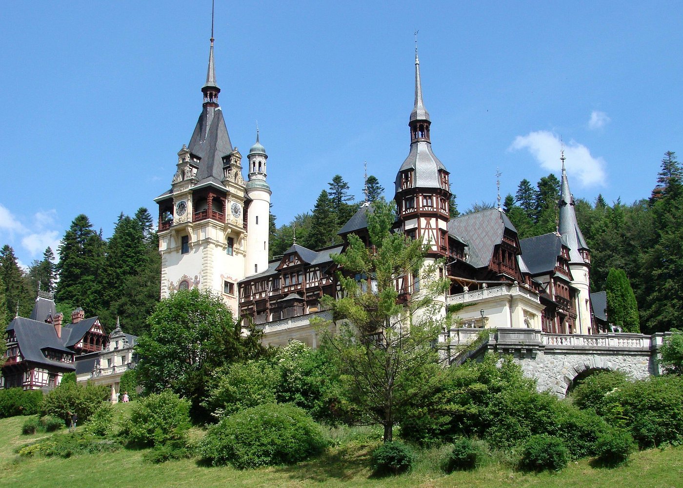 A castle in Romania