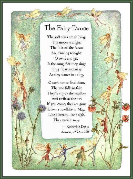 The Fairy Dance Poem