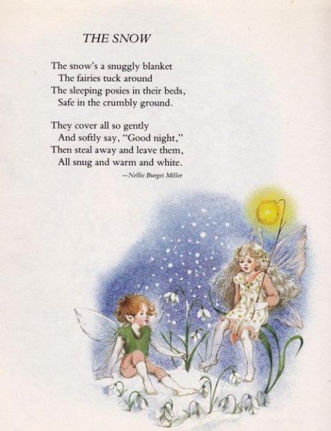 The Snow Fairy Poem The Snow Fairy Poem