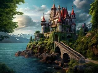 a fairy tale castle