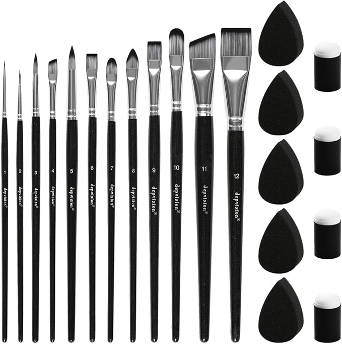 face paint brushes