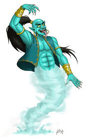 A djinn genie