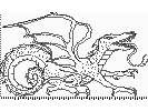 Larger detailed dragon sketch