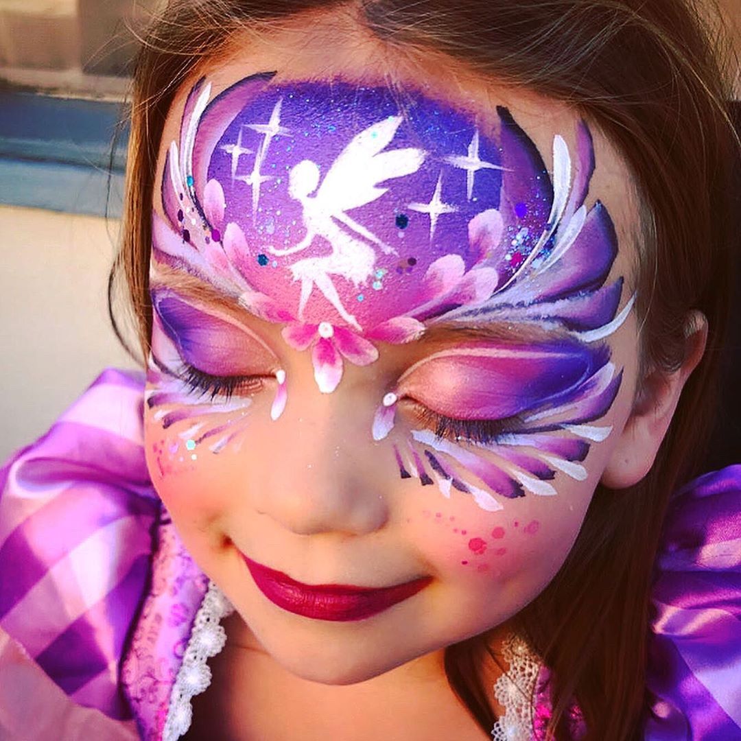 fairy face painting