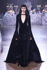 A Gothic Fairy at a fashion show