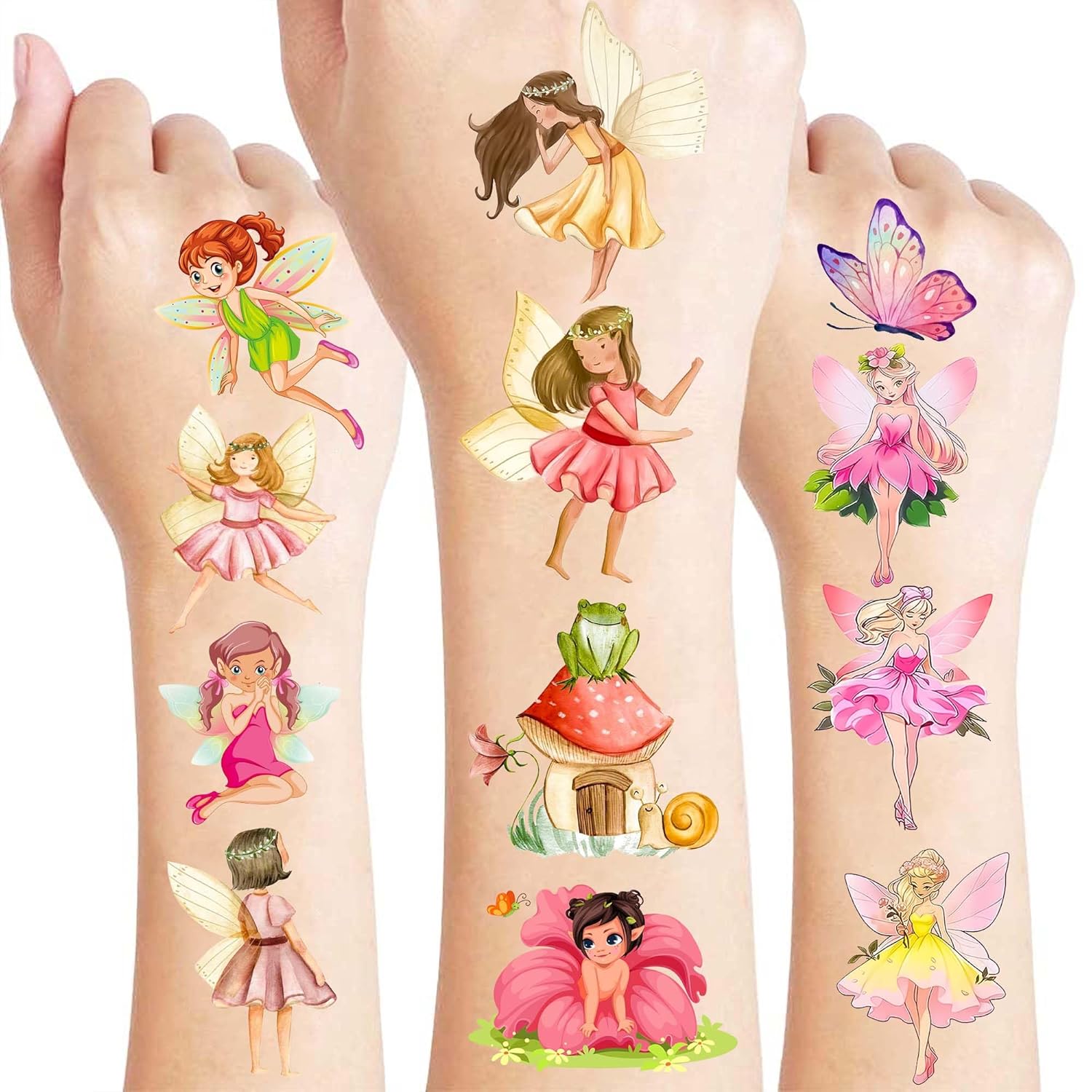 kids temporary fairy tattoos