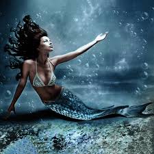 A mermaid