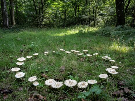 A mushroom ring