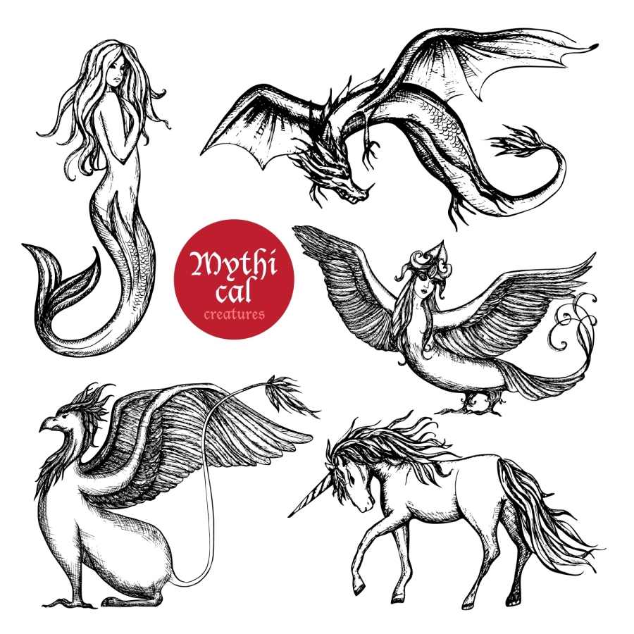 mythical creature tattoo