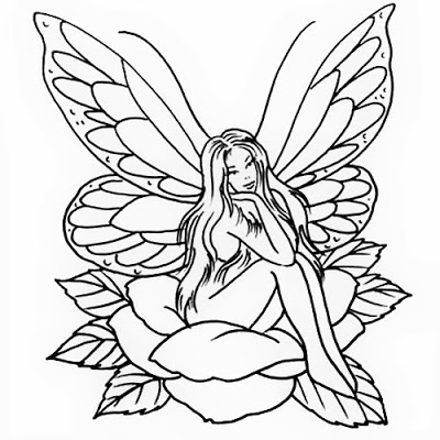 A Sitting Fairy