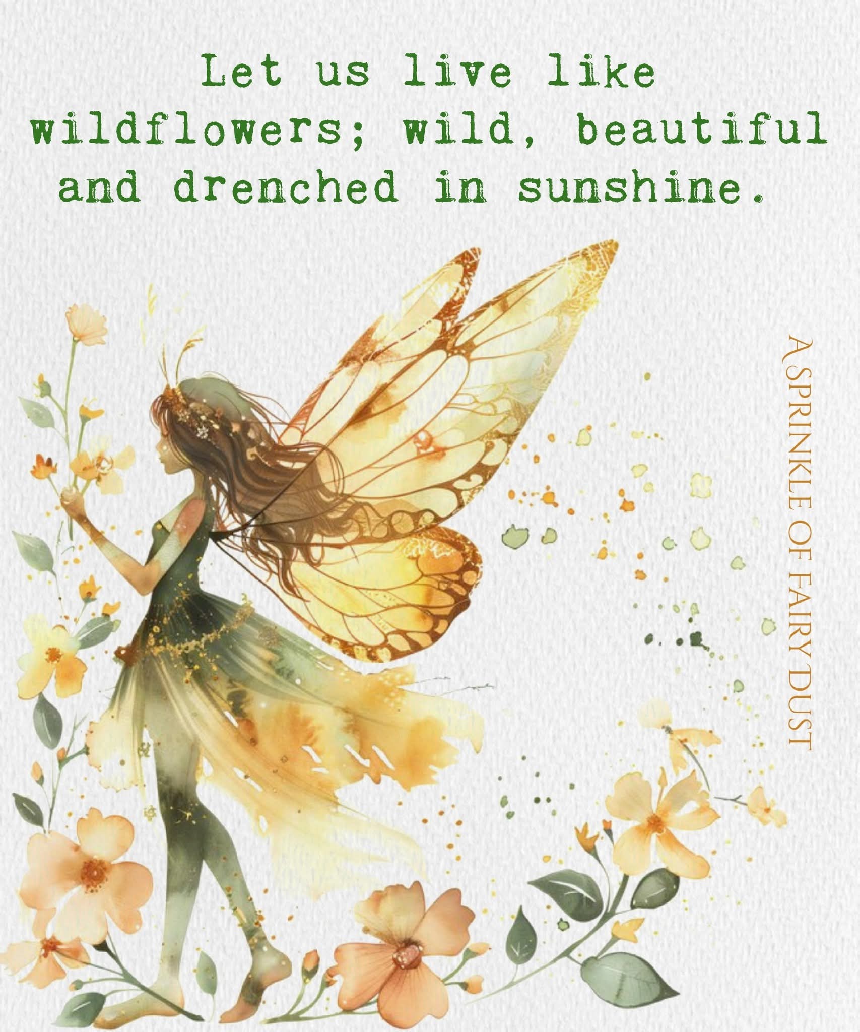 quote about wild flowers