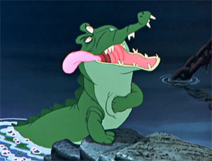 Peter Pan and the Crocodile