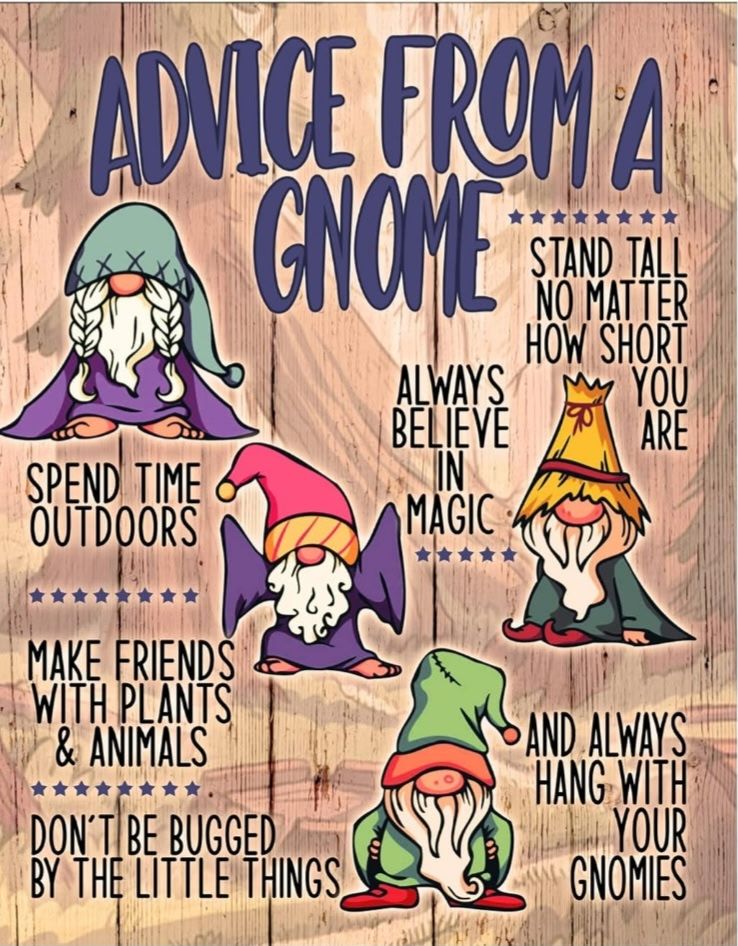 Advice from a gnome