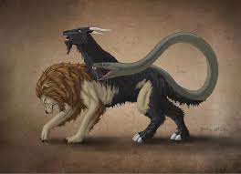 A chimera mythical creature