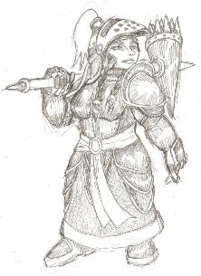 Drarve Female Drawing