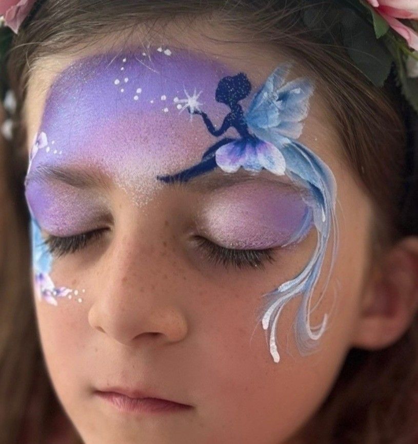 fairy face painting