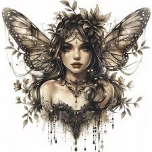 A gothic fairy
