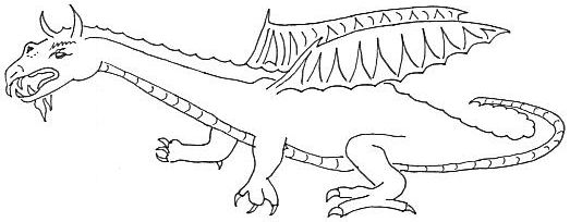 Simple Dragon Drawings