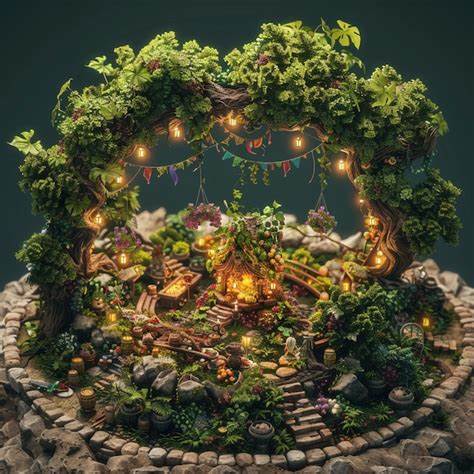 A pixie circle