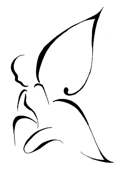 simple fairy tattoo