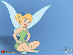 TinkerBell from Peter Pan A cartoon of TinkerBell, from Peter Pan